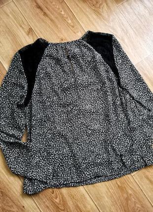 Блуза жіноча принт від vero moda леопард5 фото
