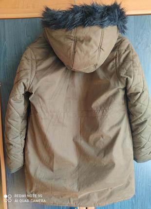 Парка пальто куртка john lewis на девочку 134-140 см 8-10 лет2 фото
