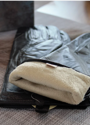 Перчатки кожаные женские размер 6.5-77 фото