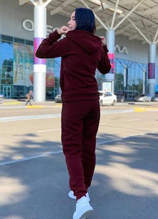 Теплий костюм-двійка на флісі