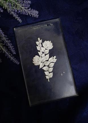 Панно картина ссср оргстёкло плексиглас розы декоративное крышка резное стекло советское4 фото