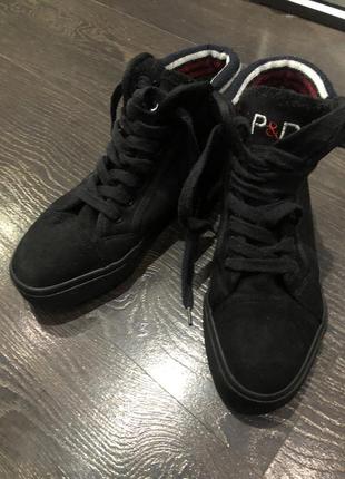 Женские тёплые ботиночки 38