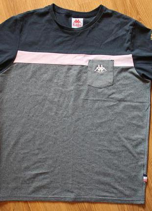 Легкая футболка kappa leeds united