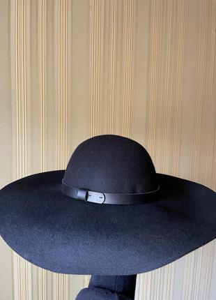 Шляпа фетровая шерсть h&m