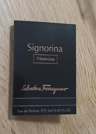 Salvatore ferragamo signorina misteriosa
парфюмированная вода