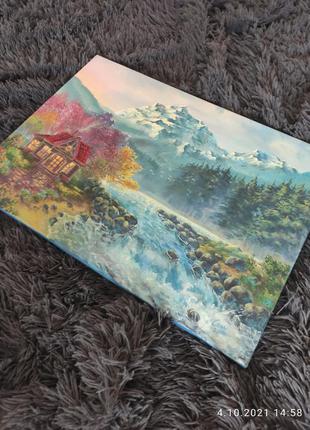 Картина фарбами 4