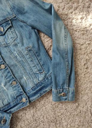 Продам джинсовку джинсовую куртку женскую primark4 фото