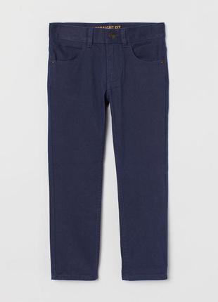 Твиловые брюки regular fit h&m