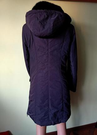 Зимова куртка пальто жіноче, зимова з капюшоном7 фото