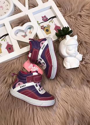 Освіні ботінки хайтопи 21,23 розміри