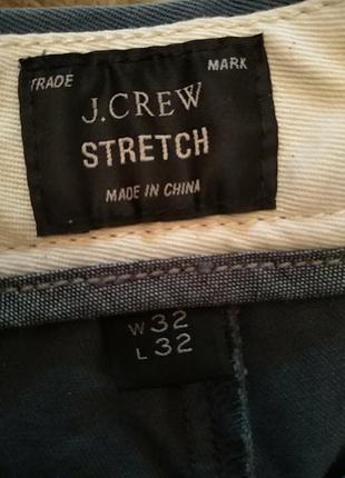 Расшитые mens  брючки j. crew./stretch w 32/l32 uni6 фото