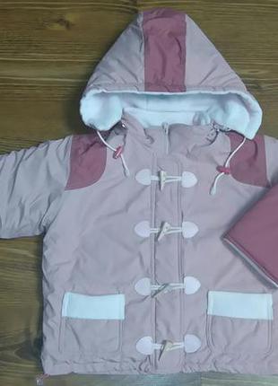 Комплект (курточка и полукомбинезон) на девочку, еврозима, р. 104 - 1102 фото