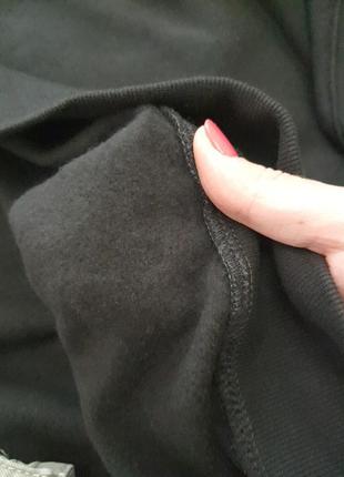 Чорний теплий флісовий светр, свиншот жіночий!!6 фото