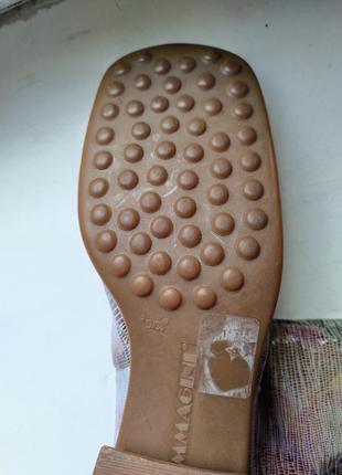 Модні черевики чобітки квадратний ніс immagini made in italy3 фото