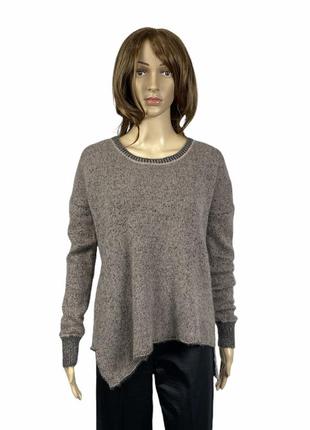100% кашемировый свитерок с ассиметричным низом