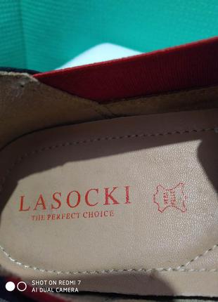 Стильные кожаные туфли lasocki8 фото