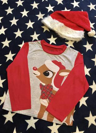 Кофта дитяча новорічна з оленем, кофта дитяча новорічна з оленем