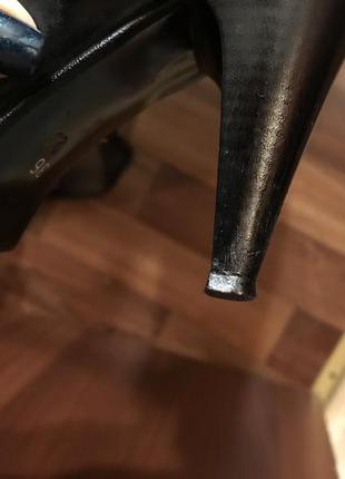 Классические кожаные сапоги