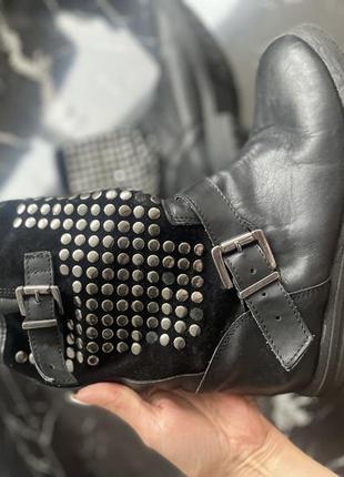 Трендові черевики сапожки шкіра 37 viamaestra