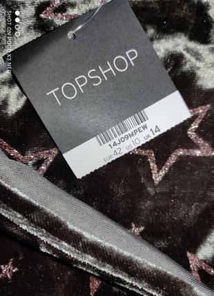 Вечірній оксамитовий ромпер topshop6 фото