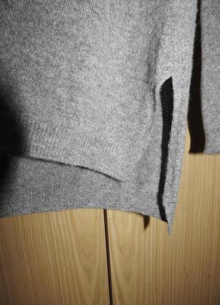 Max mara туника бесшовный пуловер кашемир р s туніка пуловер сірий кашемір4 фото