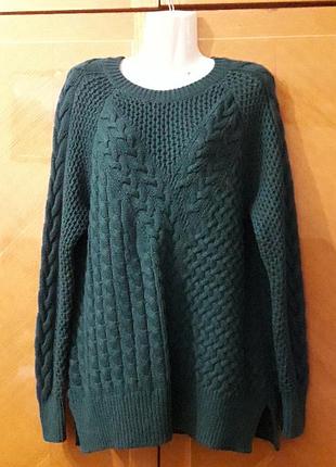 Брендовый объемный свитер р. m от banana republic
