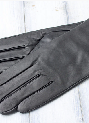 Рукавички .жіночі шкіряні рукавички розмір великий (8)