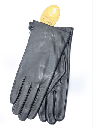 Перчатки .женские кожаные перчатки размер большой (8)5 фото