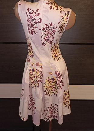 Платье в цветочный принт3 фото