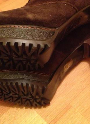 Зимові чоботи антоніо біаджі з натури замші, оздоблені натур хутром7 фото