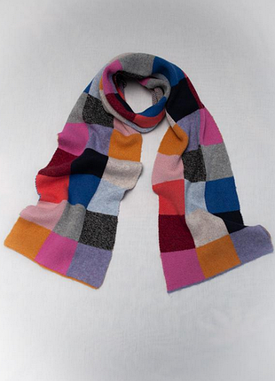 Фирменный тёплый стильный шарф gap шерсть мериноса