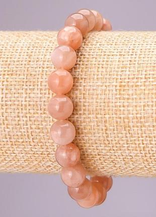 Браслет из натурального камня селенит