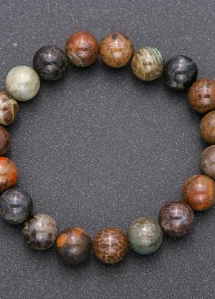 Браслет из натурального камня яшма разноцветная