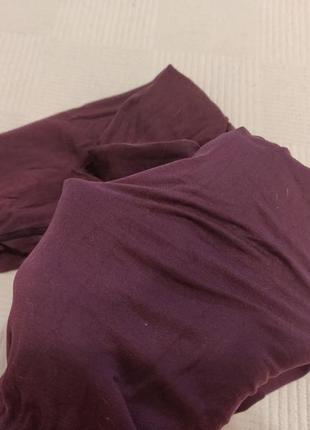 Стильные яркие колготы лосины леггинсы без носка лиловые сливва буряк марсала2 фото
