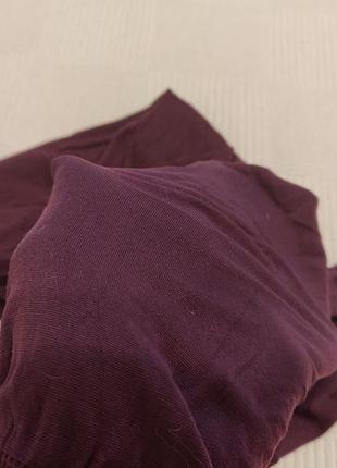 Стильні яскраві колготи жіночі легінси без носка лілові сливва буряк марсала