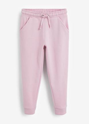 Розовые штаны для девочки некст 2-8лет1 фото