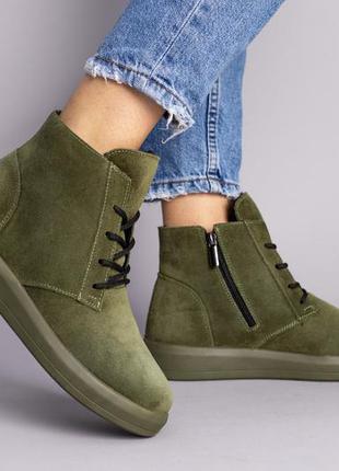 Ботинки зимние женские