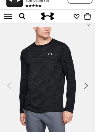 Кофта under armour threadborne seamless лонгслив графити размер xl