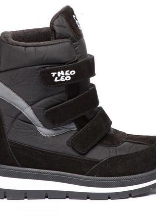 Термо ботинки snowmaker 1081386 leo р. 31 черные
