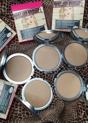 Хайлайтер - the balm mary-lou manizer highlighter & shadow6 фото