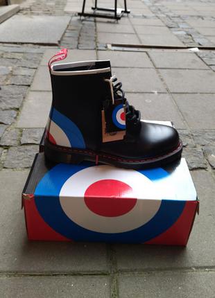 Ботинки dr martens 1460 the who target smooth black