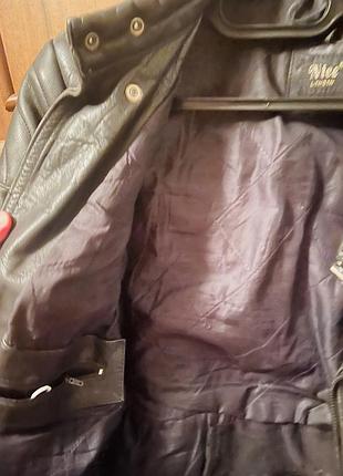 Чоловіча шкіряна косуха nice london