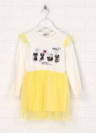 Красивое платье с фатиновой юбкой !!!