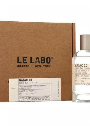 Парфюмерная вода унисекс le labo gaiac 10 духи