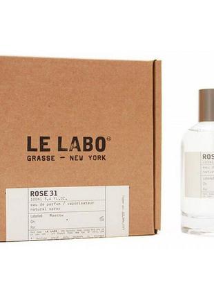 Парфюмерная вода унисекс le labo rose 31 духи