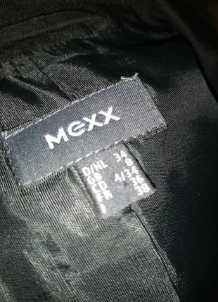 Плащ черный миди mexx3 фото