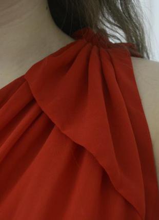 Шикарное шифоновое платье2 фото