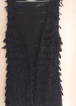 Жилетка с шерстью р.xs