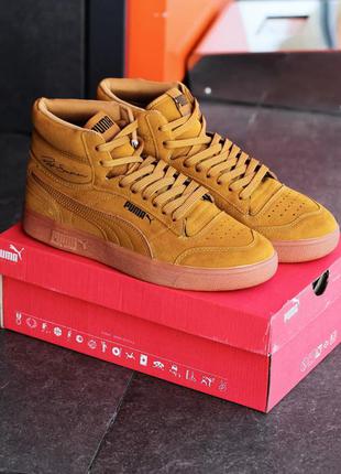 Кросівки високі puma suede