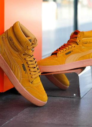 Кроссовки высокие puma suede2 фото